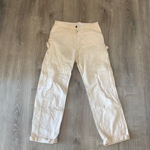 White work dickies. Minor stains. 30x32